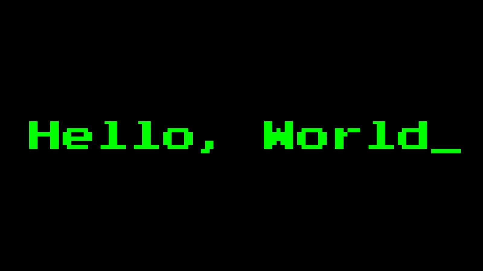 We Should Get Rid of HelloWorld Forever💩