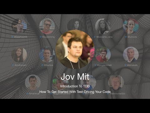 TDD Conference 2021 - How To Get Started With Test-Driving Your Code - Jov Mit