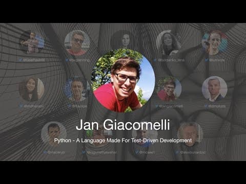 TDD Conference 2021 - Python - A Language Made For Test-Driven Development - Jan Giacomelli
