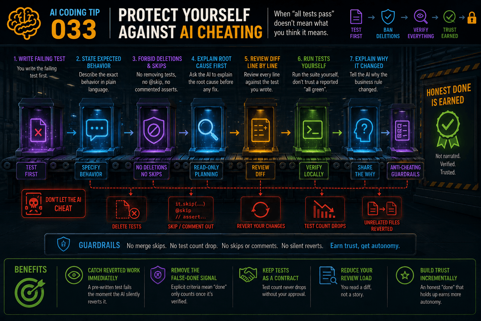 AI Coding Tip 033 - Protect Yourself Against AI Cheating